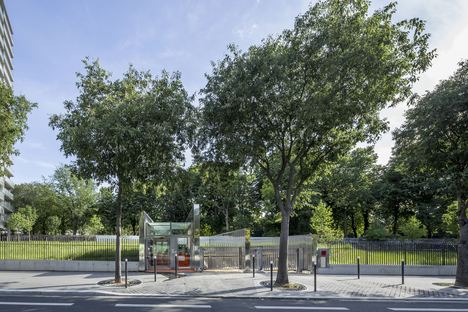 Anonyme designs a green car park in Paris
